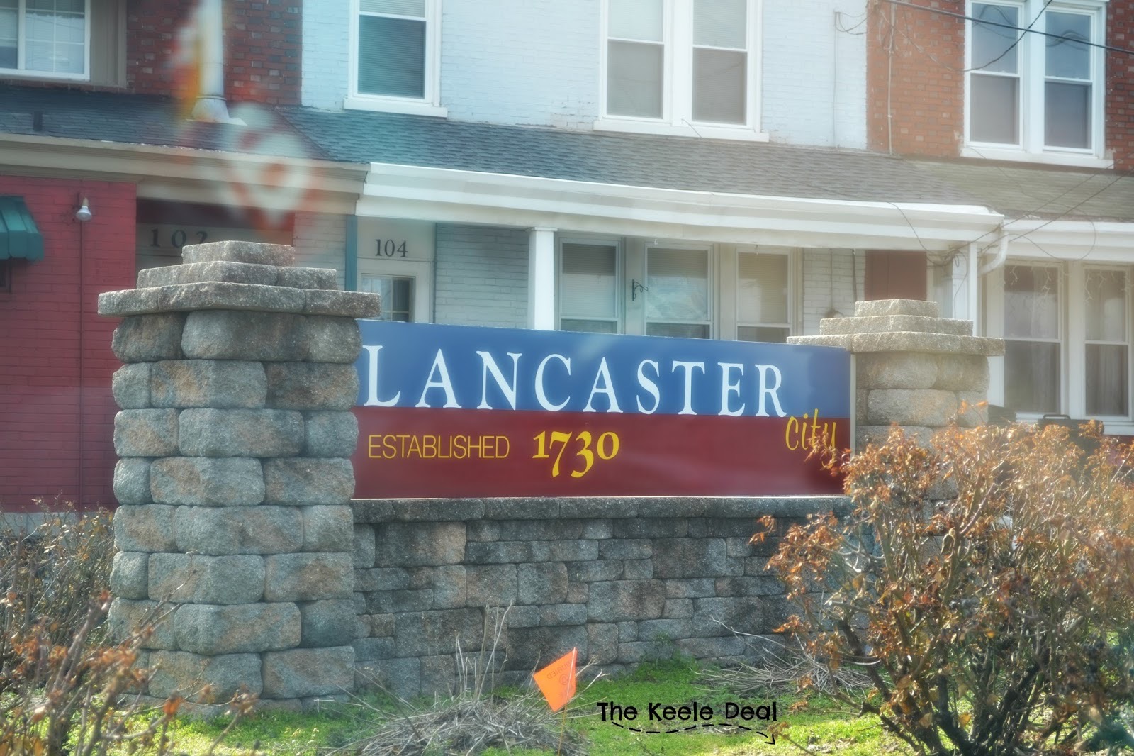 Lancaster CIty Welcome Sign